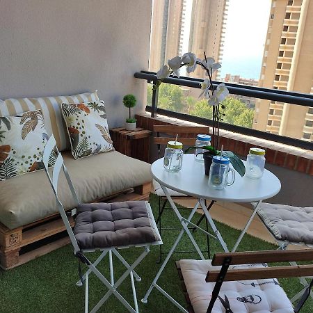 Junto Playa Levante con terraza Chill-Out-2 WCs-A ESTRENAR Gemelos 23 Benidorm Esterno foto