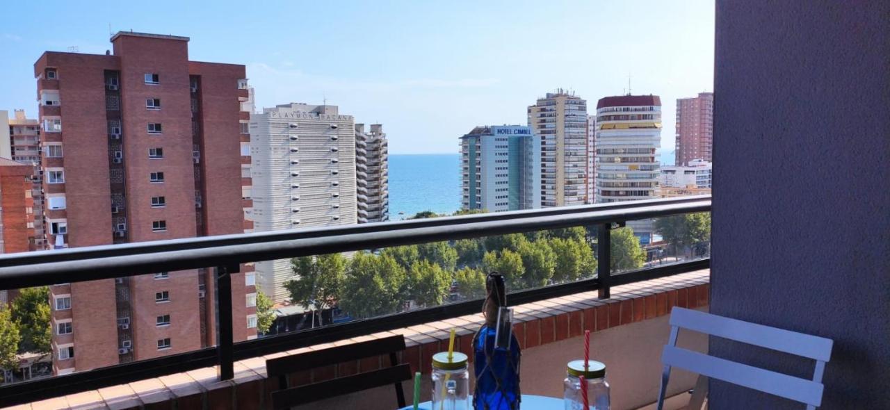 Junto Playa Levante con terraza Chill-Out-2 WCs-A ESTRENAR Gemelos 23 Benidorm Esterno foto