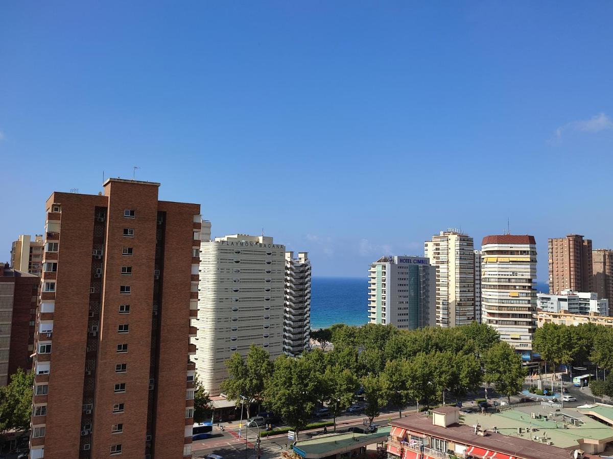 Junto Playa Levante con terraza Chill-Out-2 WCs-A ESTRENAR Gemelos 23 Benidorm Esterno foto