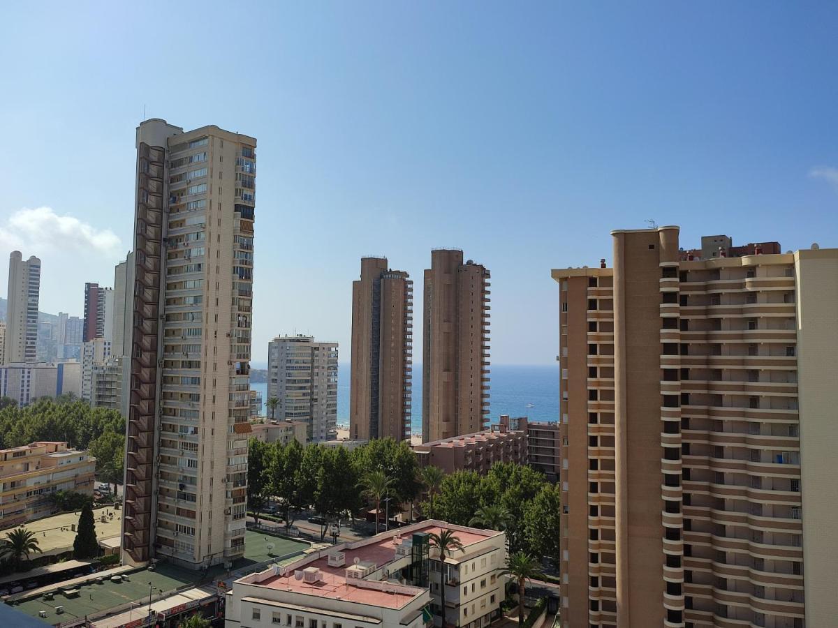 Junto Playa Levante con terraza Chill-Out-2 WCs-A ESTRENAR Gemelos 23 Benidorm Esterno foto